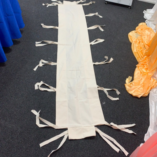 240cm Flower Wall Stage Runner Border Backing Cloth – Wholesale Stands and Backings for Wedding Decorators | WeddingMart